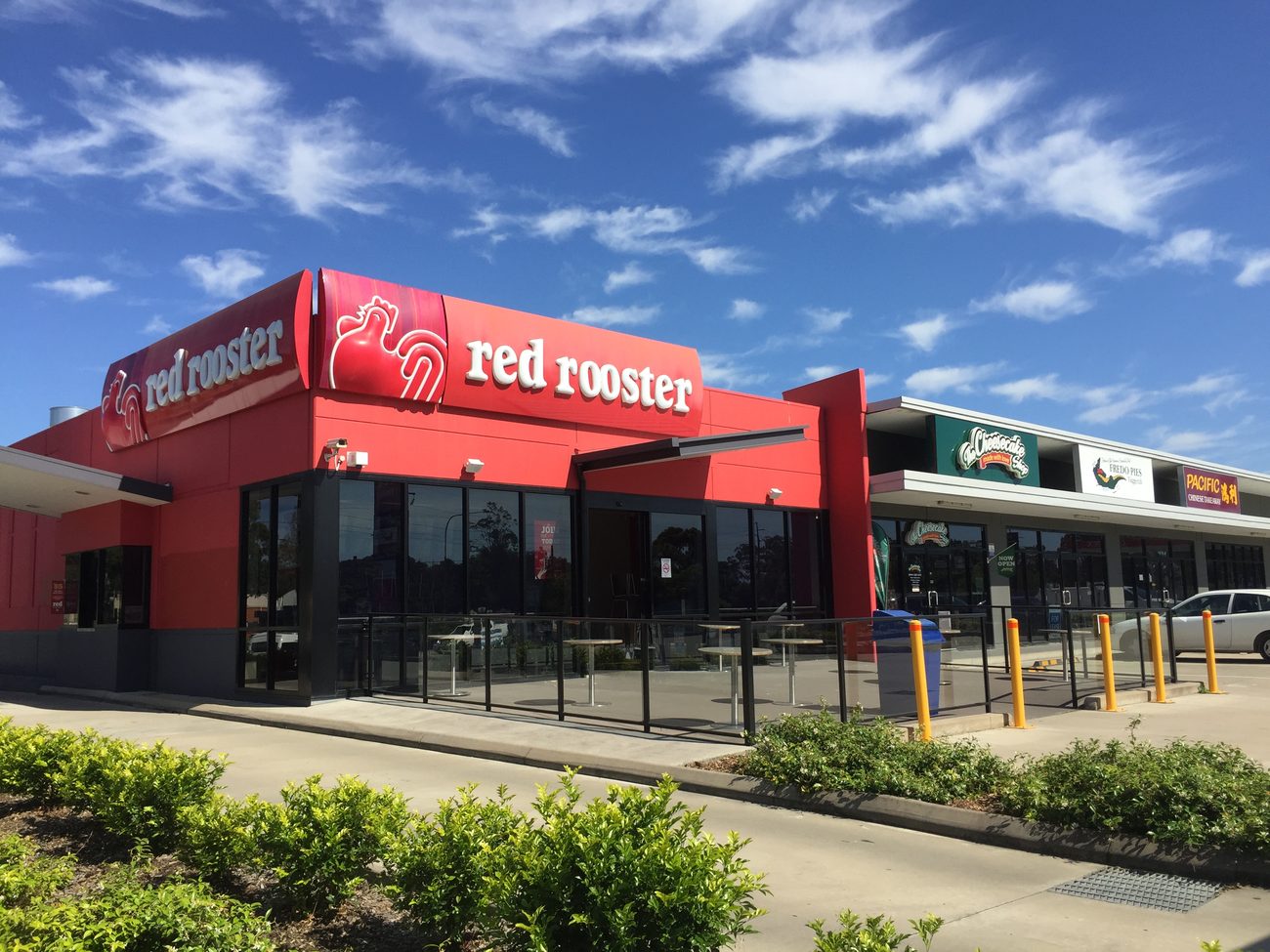 Pacific Highway — Red Rooster fast food and convenience centre, Central Coast NSW